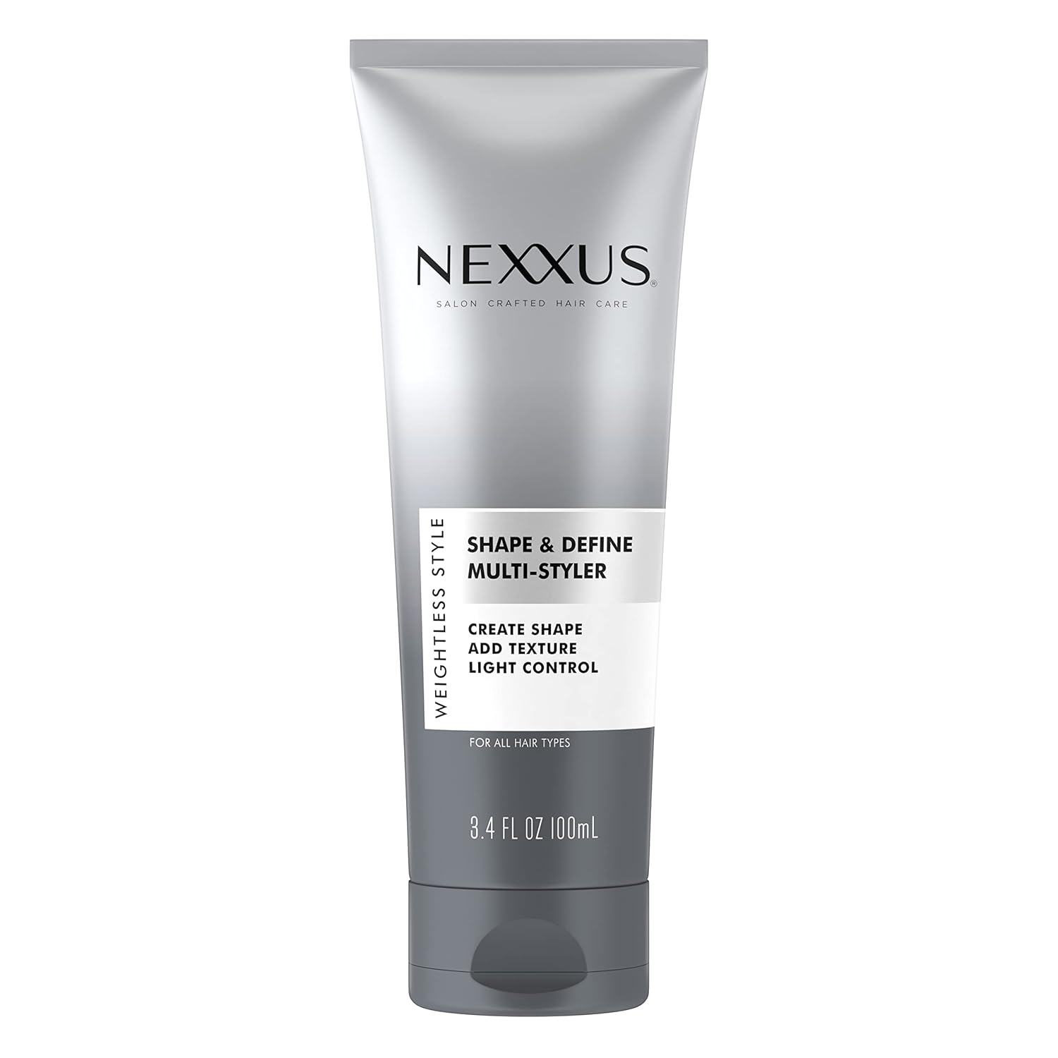 Nexxus Shape and Define Multi-Styler For a Light Hold Weightless Styling Cream Shape, Define and Texture Hair Styling Cream 3.4 oz