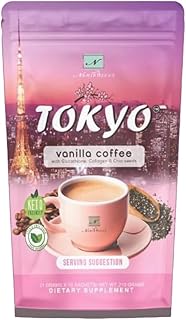 Generic 10 Sachets Namiro-seus Tokyo Vanilla Coffee with Glutathione, Collagen and Chia Seeds