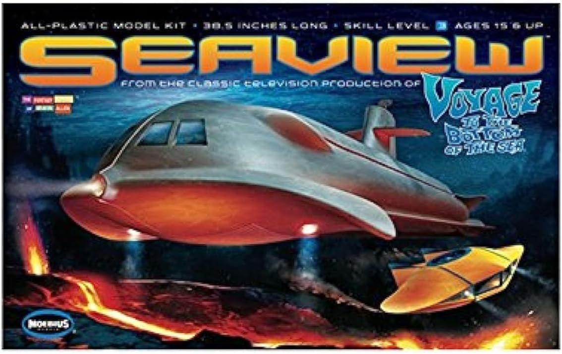 Seaview Submarine Plastic Model Kit Moebius Models