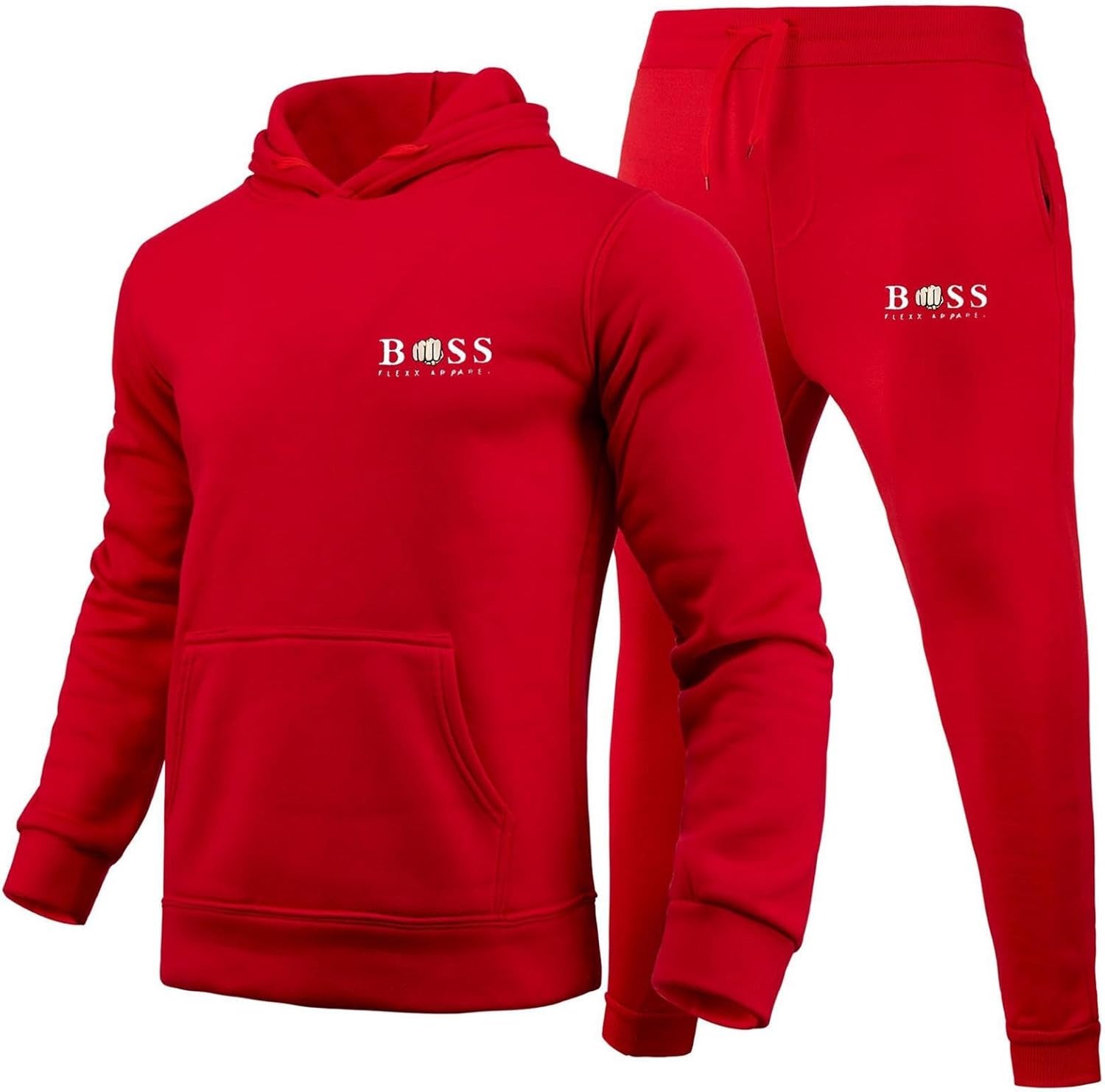 Mens Tracksuit Activewear Full Zip Warm 2 Pieces Workout Tracksuit Sports Set Casual Full Zip Jogging Sweat Suits Sportswear Lounge Sets Lapel Activewear Sweatsuits Sales Clearance