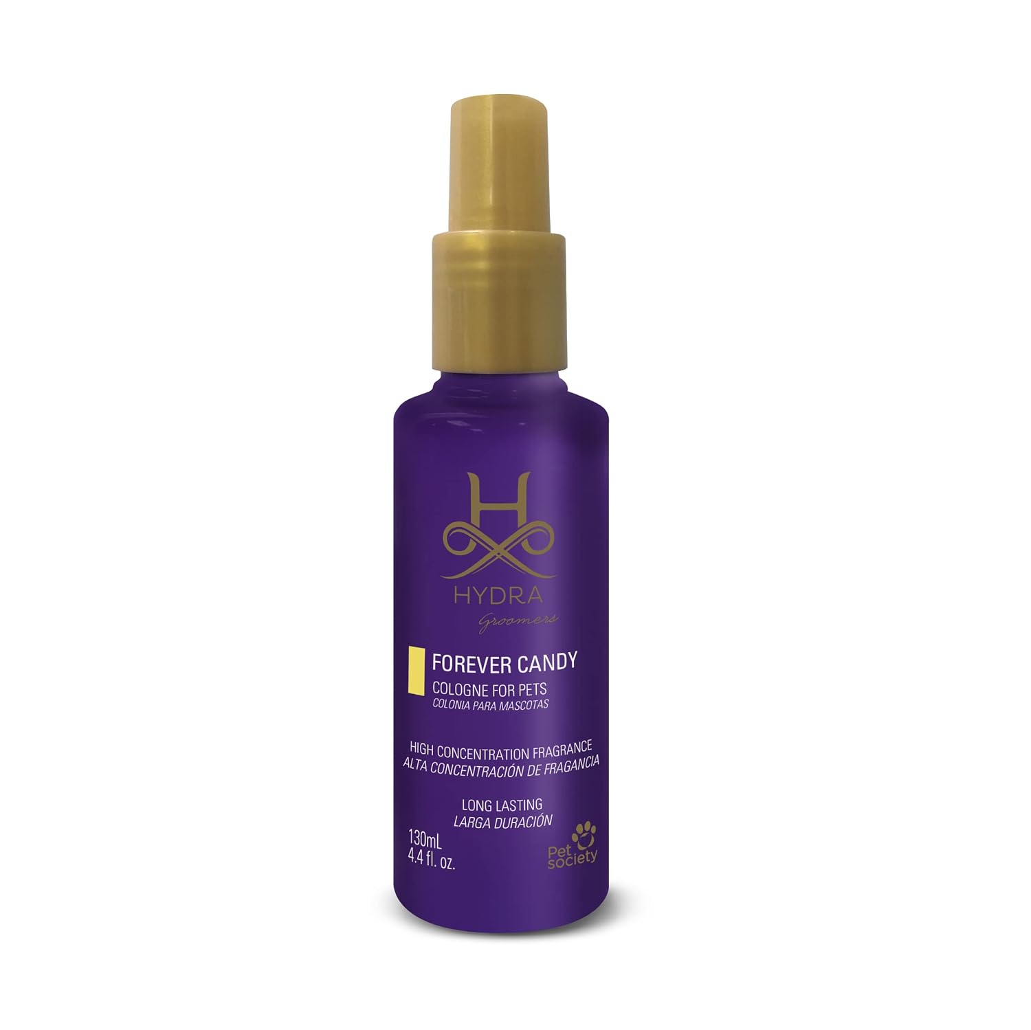 Pet Cologne Spray for Dogs & Cats – Sweet Candy Fragrance – Long-Lasting Grooming Finish – 4.4 oz – Hydra Forever Candy