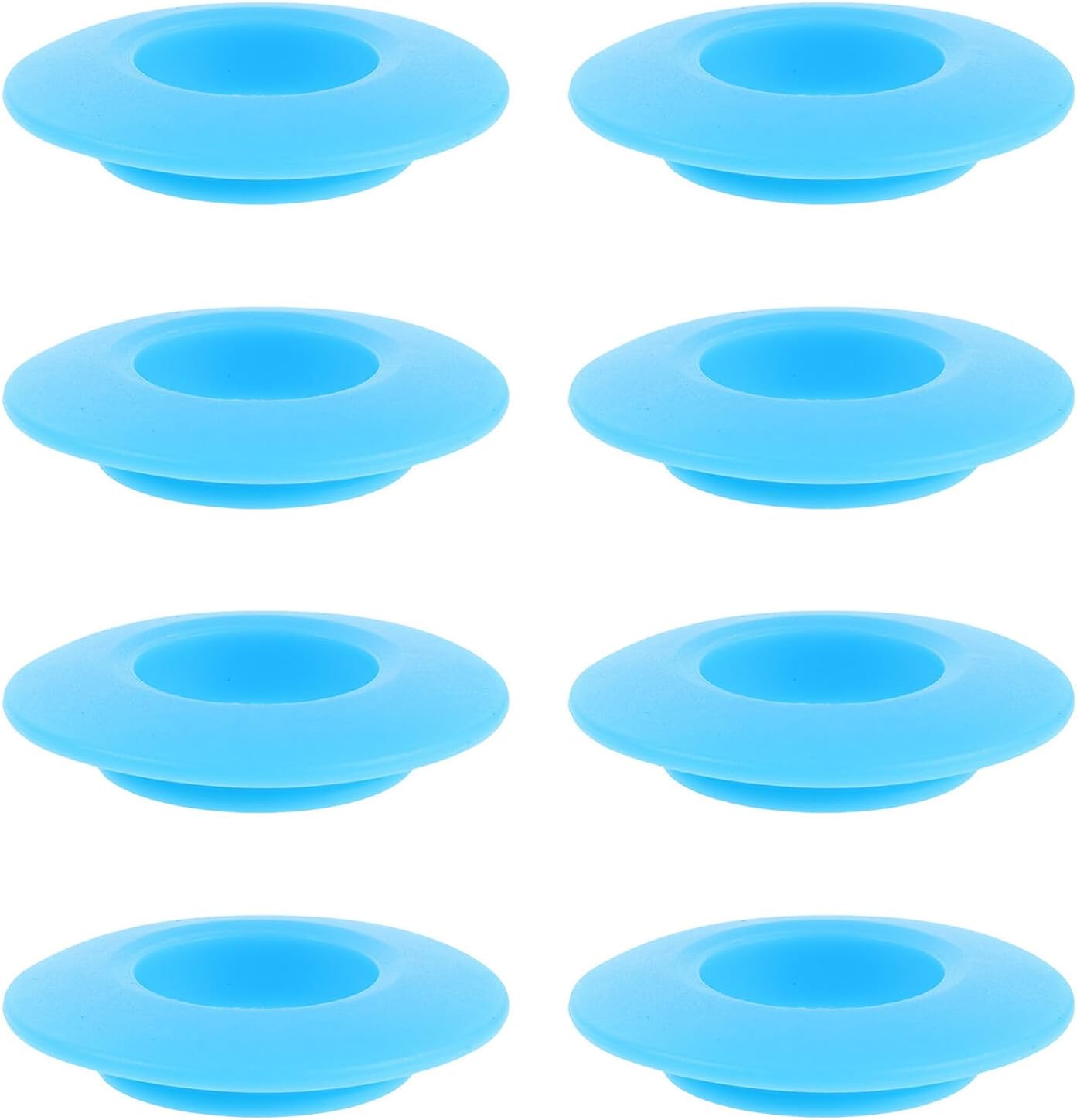 GALPADA 8PCS Kayak Paddle Drip Rings Canoe Paddle Replacement Splash Guards Shaft Covers with Reinforced Edges for Touring Kayaks and Canoes