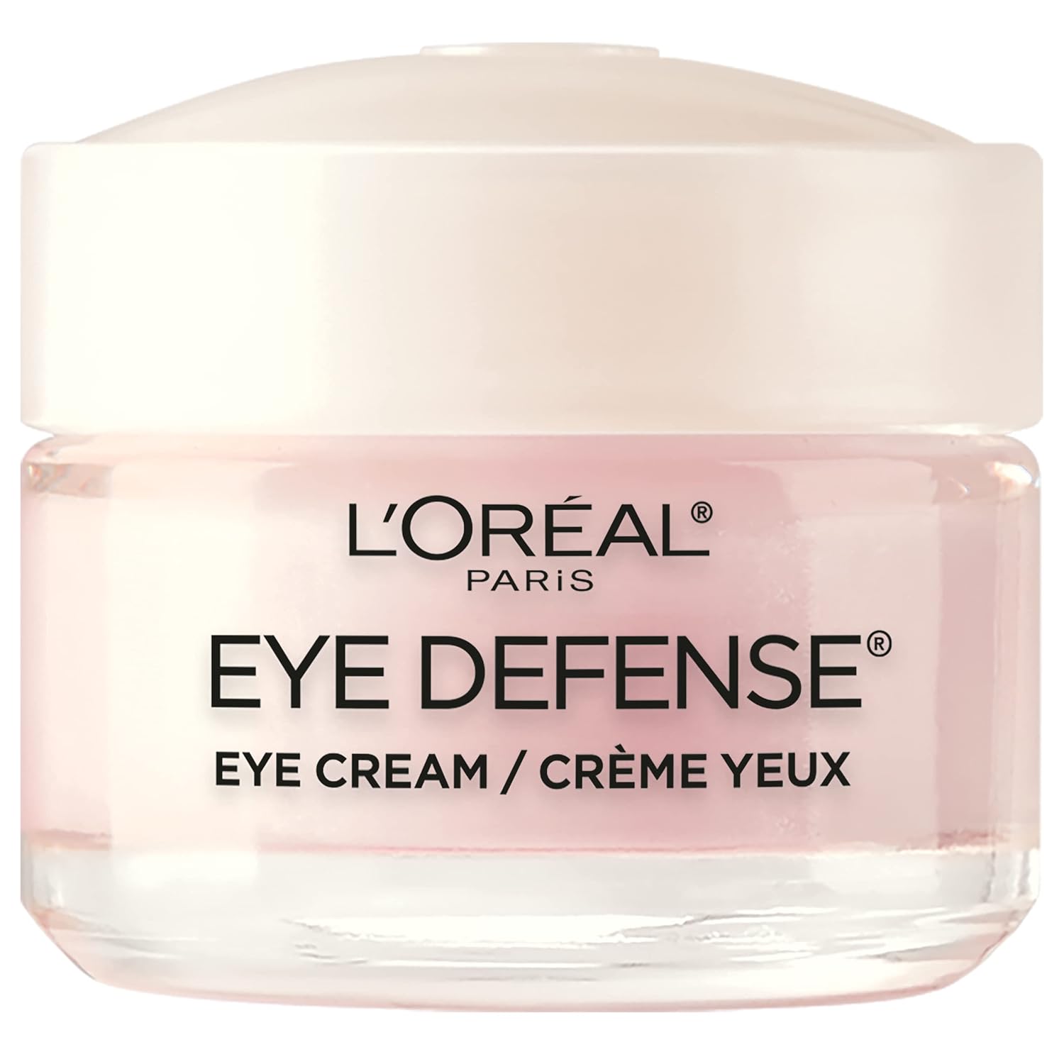 L'Oreal Paris Dermo-Expertise Eye Defense Eye Cream with Caffeine and Hyaluronic Acid (Pack of 1) | 0.5 oz