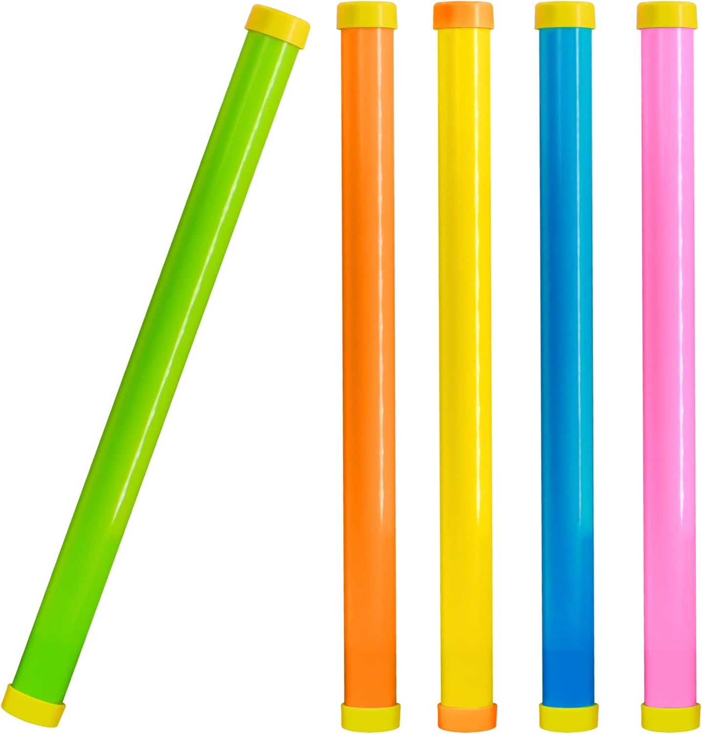 Novelty Place 16" Groan Tube Noise Makers 5 Pack - Funny Party Noisemaker for Kids and Adults - Party Favor Sound Tubes Toys Multiple Colors