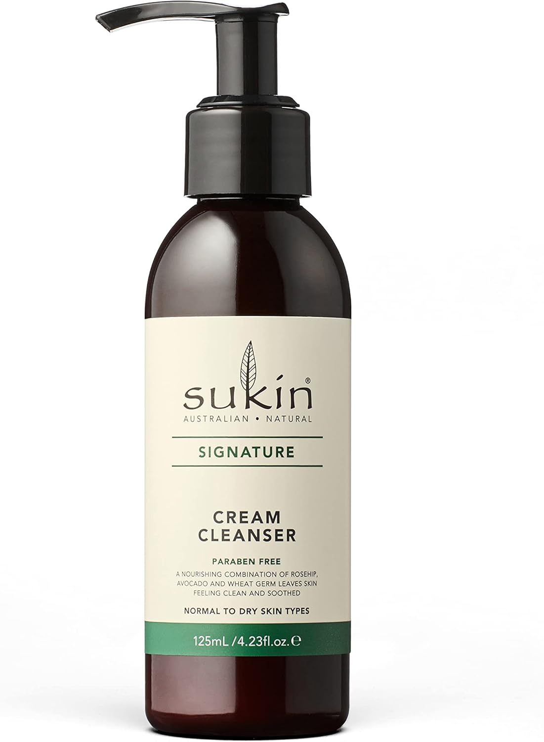 Sukin Cream Cleanser (125ml pump)