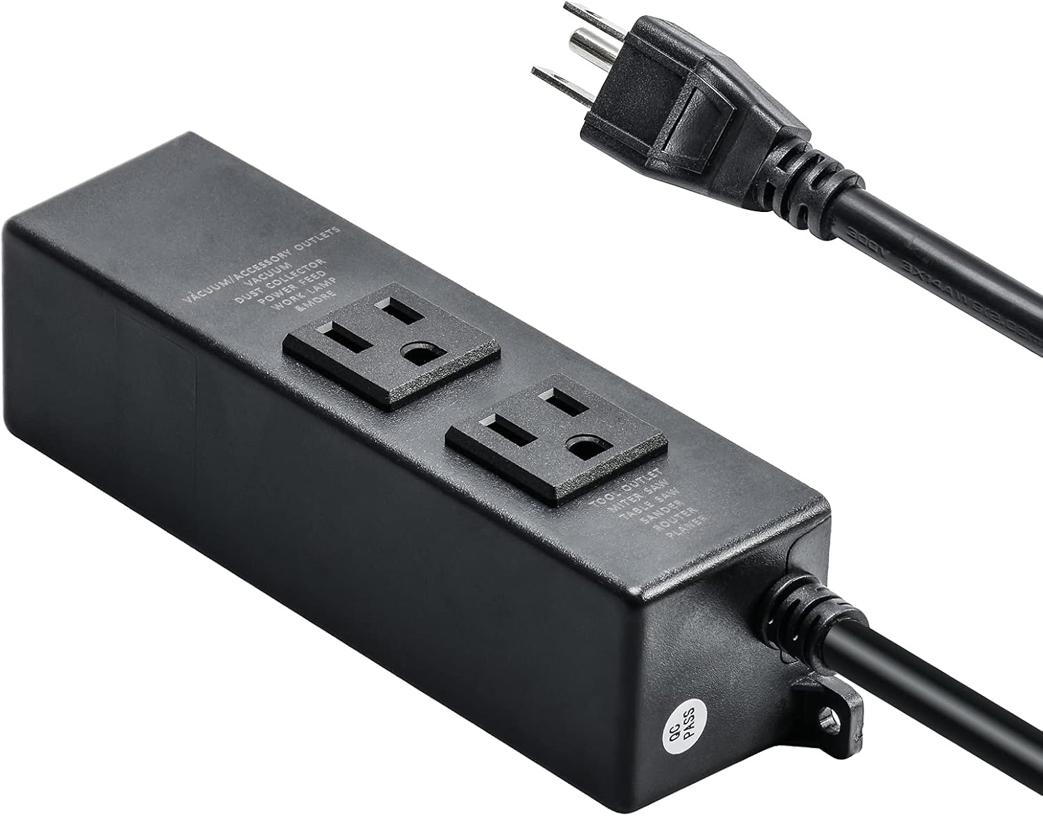 Automatic Dust Collector Switch, Power Tool Auto Switch with On/Off Delay, Prevents Circuit Overload & Ensures Complete Dust Removal