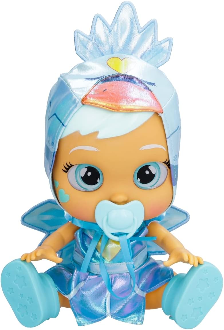 Cry Babies Stars Sydney Interactive Doll that Cries Real Tears with Extendable Outfit! Gift Toy for Children from 18 Months