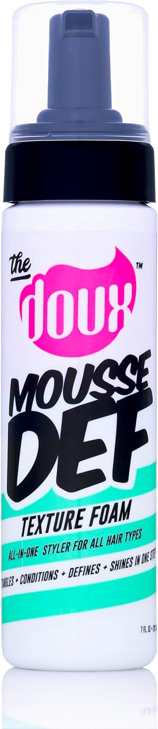 The Doux Mousse Def Texture Foam, All in One Styler for All Hair Types, 207 ml (Pack of 1)