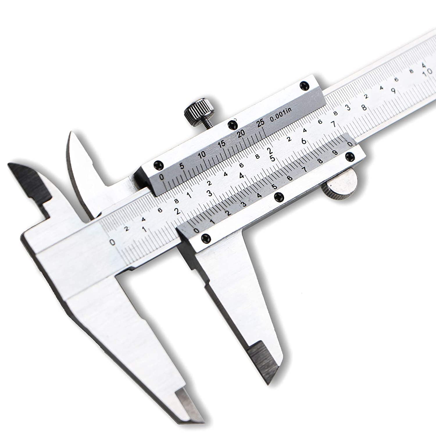 Spurtar Vernier Caliper Gauge 0-150mm 0-6" Precision Calipers Measuring Tool Accuracy 0.02mm/0.001" for DIY/Household/Industrial Use with Storage Case