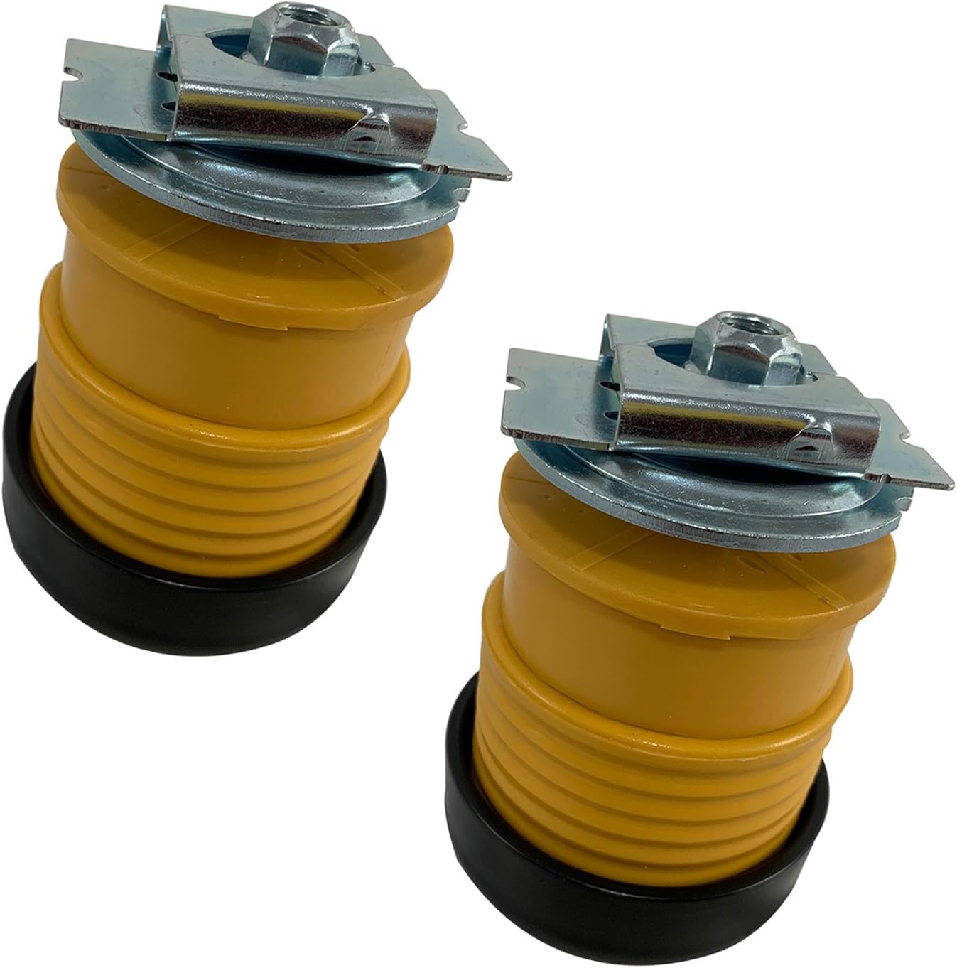 Pair Center Rear Body Mount Kit 924-066 for 2008-2016 Ford F250 F350 F450 F550 Truck 7C3Z1000154AA 7C3Z1000154AB