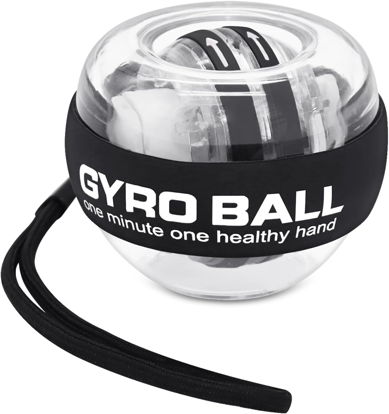 Viceda Wrist Gyro Ball, Autostart Wrist Exercise ball, Strengthening Wrists and Arms Muscles, Features LED Lights, Gyroscope for Training, Gifts for Fitness Enthusiasts, Men Gifts Technology Fun