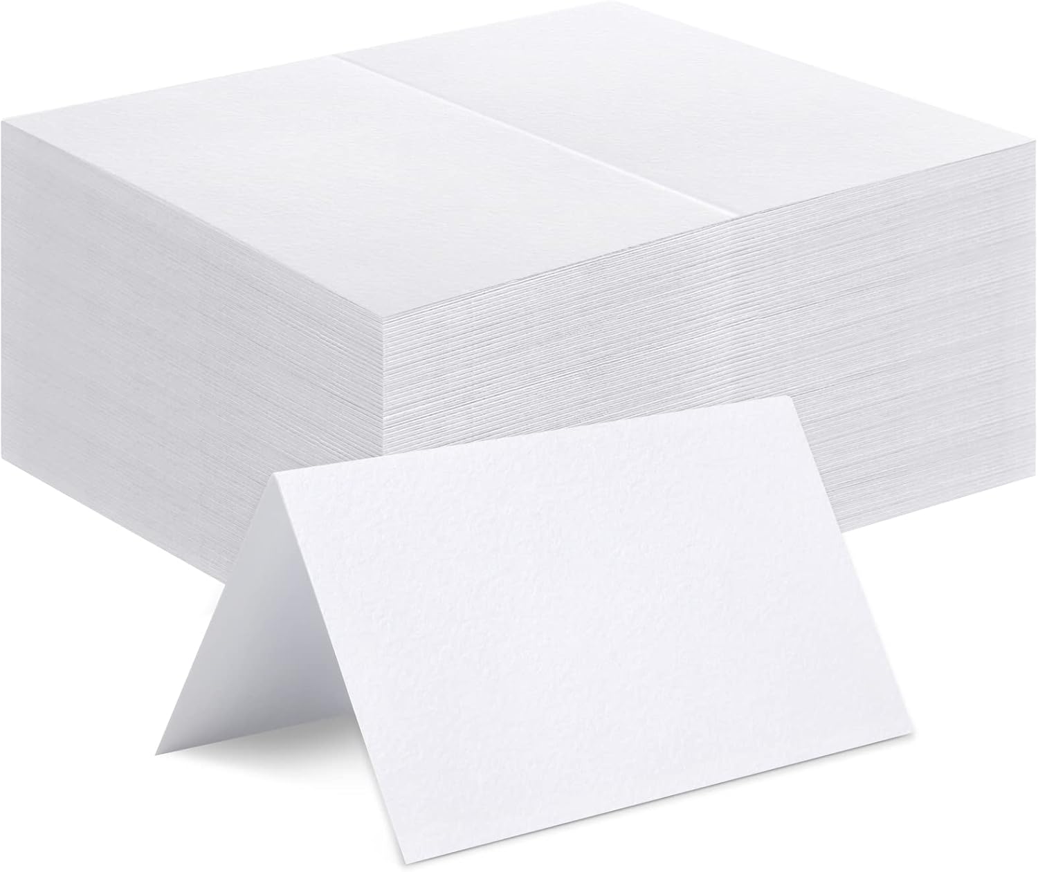 120 Pcs Place Cards, 2x3.5in Blank Fillable Banquet Seat Card for Table Setting, Escort Card, Wedding Place Cards for Wedding, Table, Dinner Parties