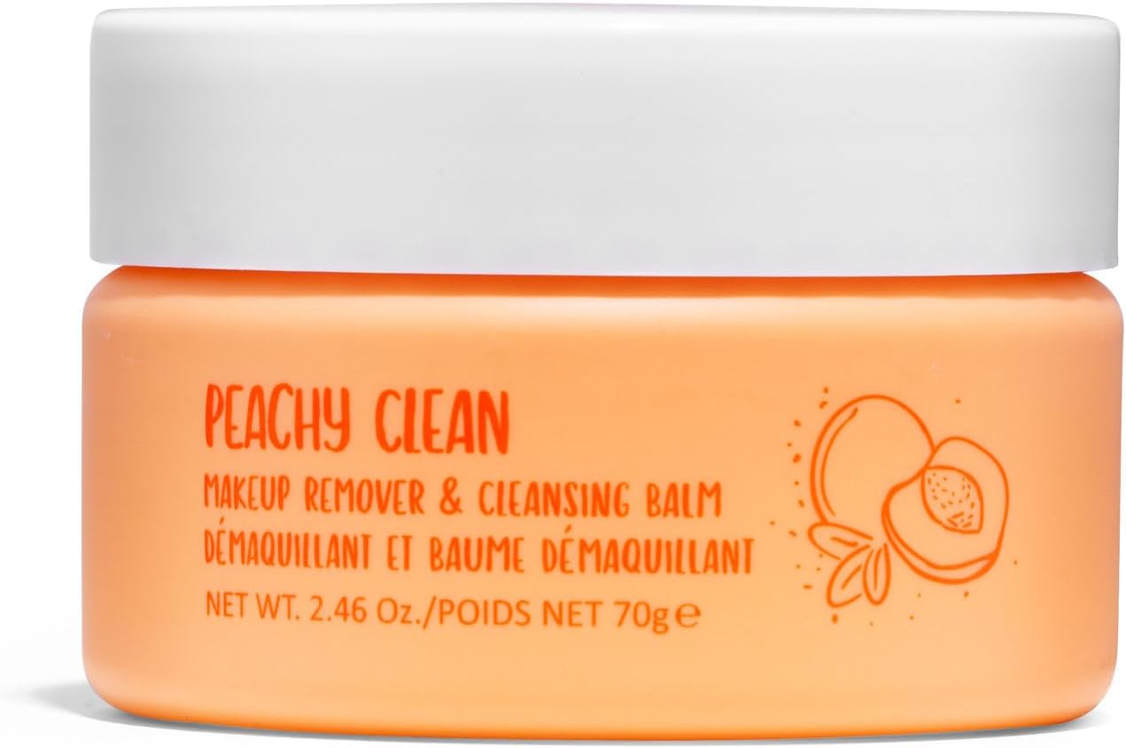 W7 Peachy Clean Makeup Remover & Cleansing Balm – Melt Away Makeup in a Peachy Dream! Hydrating, Gentle & Packed with Skin Loving Goodness
