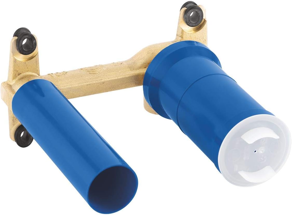 GROHE Universal Concealed Body for 2 Hole Basin Mixer (Wall Installation without Finishing Trim Set, 35 mm Ceramic Cartridge, Spout Can Be Positioned on The Right or Left), 23571000