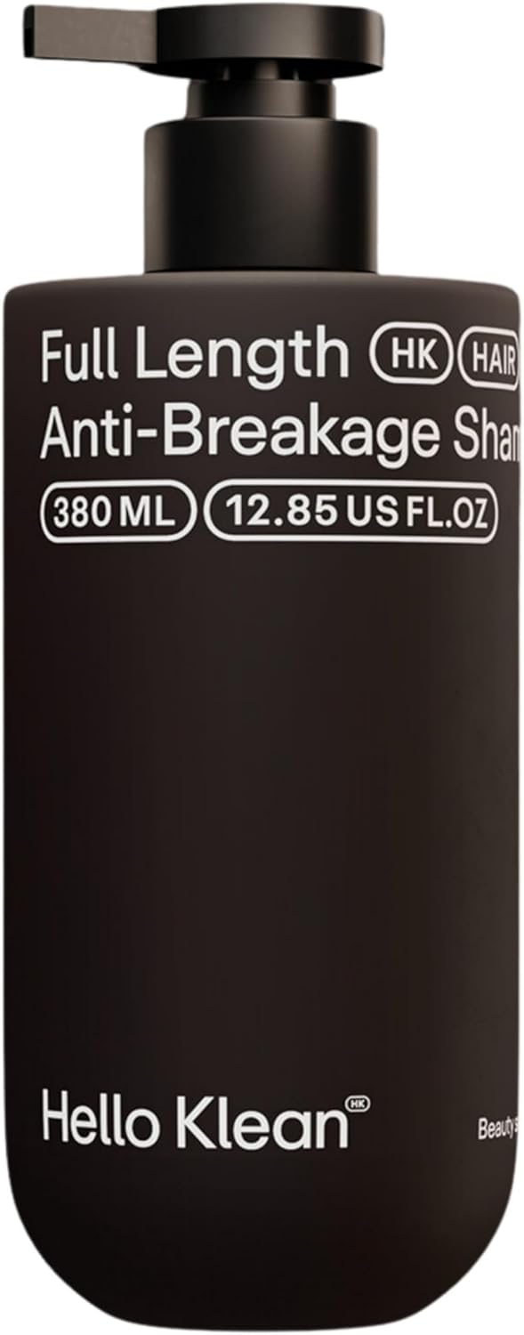 Hello Klean Anti-Breakage Shampoo - Repair Damage Caused by Hard Water for Thicker & Healthier Hair - Deeply Cleansing & Non-Stripping - Lifts Dirt, Oil, Minerals, Heavy Metals & Chlorine Residue