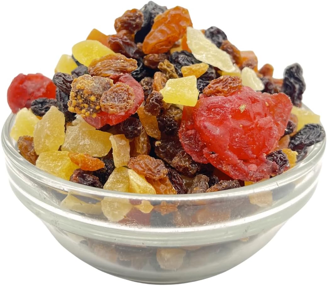 GoodFoodDelivered Dried Fruit Mixed 1kg – Premium Quality – Includes Raisins, Papaya, Pineapple, Mango & Sultanas – Perfect for Healthy Snacking, Baking, Vegetarian & Vegan