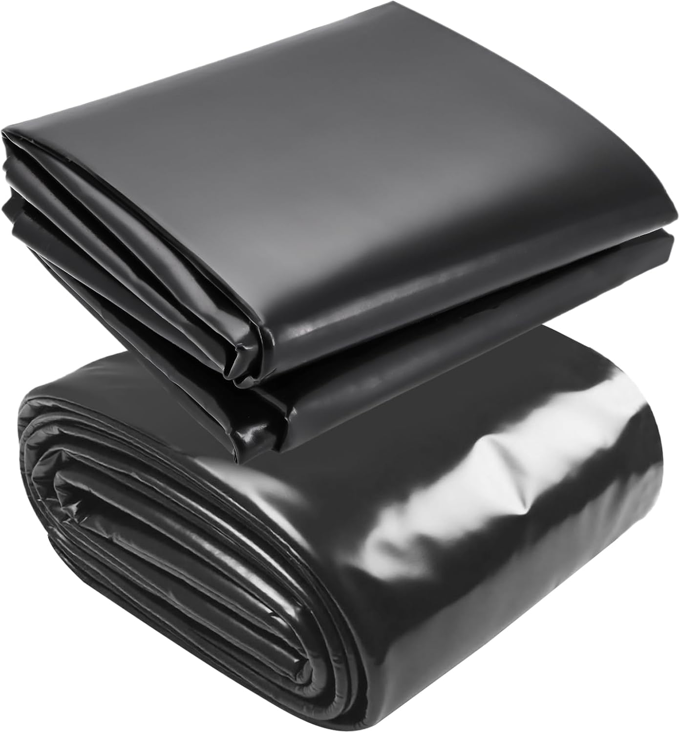 7 x 10 FT & 20 x 25 FT Pond Liner, 20 Mil Pond Liners for Outdoor Ponds, HDPE Pond Liner Easy Cutting Puncture Resistant, Pond Liners for Water Garden Fountain Waterfall, Koi Fish Aquaculture Pond
