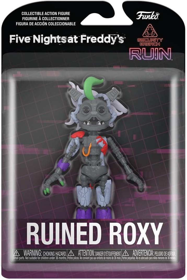 Funko Action Figure: Ruin - Ruined Roxy - Roxy - FNAF - Collectable - Gift Idea - Official Merchandise - for Boys, Girls, Kids & Adults - Video Games Fans