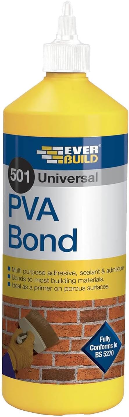 Everbuild 501 Universal PVA Bond – General Purpose Bonding Agent – 500ml