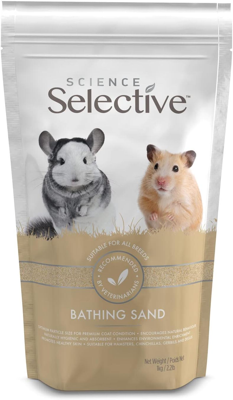 Supreme Petfoods Science Selective Bathing Sand Yellow