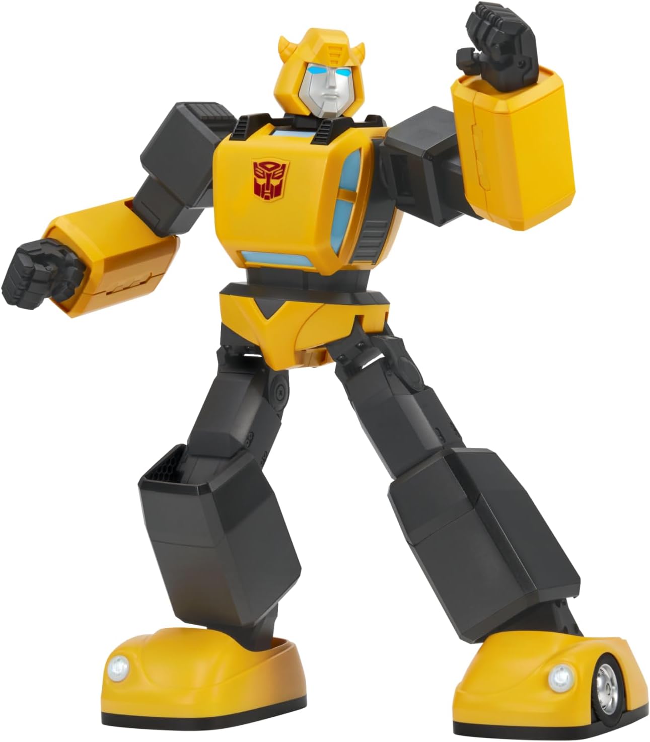 Robosen Transformers G1 Bumblebee Robot - Transforming Action Figure with Voice Commands, Programmable Moves, Authentic Sound Effects - A Must-Have for Transformers Fans and Collectors 13.4-Inch