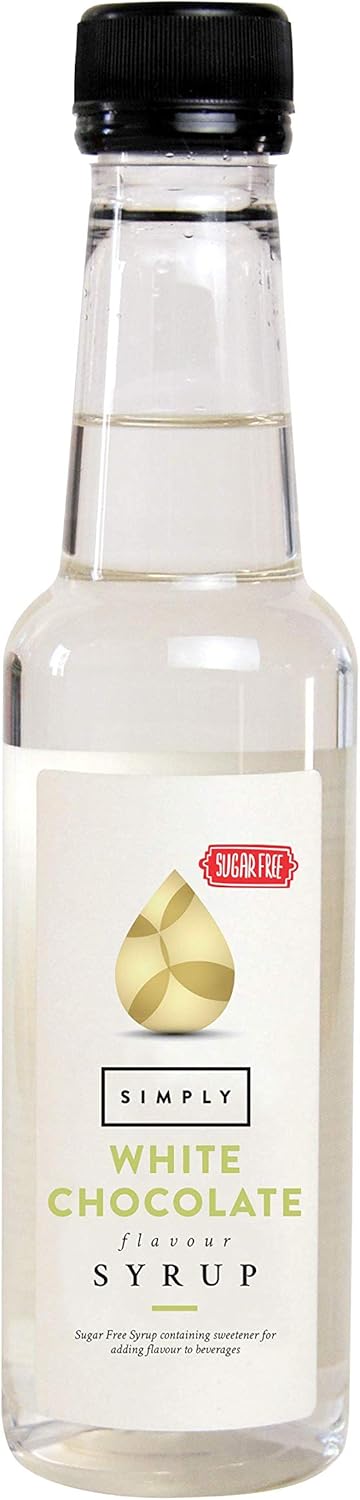 Simply, Sugar Free White Chocolate Syrup, 250ml