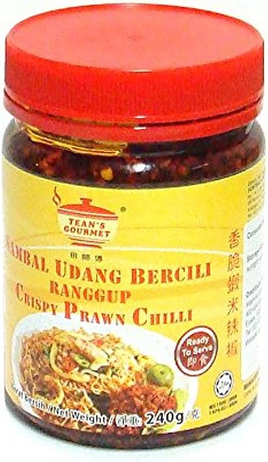 TEAN'S GOURMET Sambal Udang Bercili Ranggup Crispy Prawn Chilli 240 g