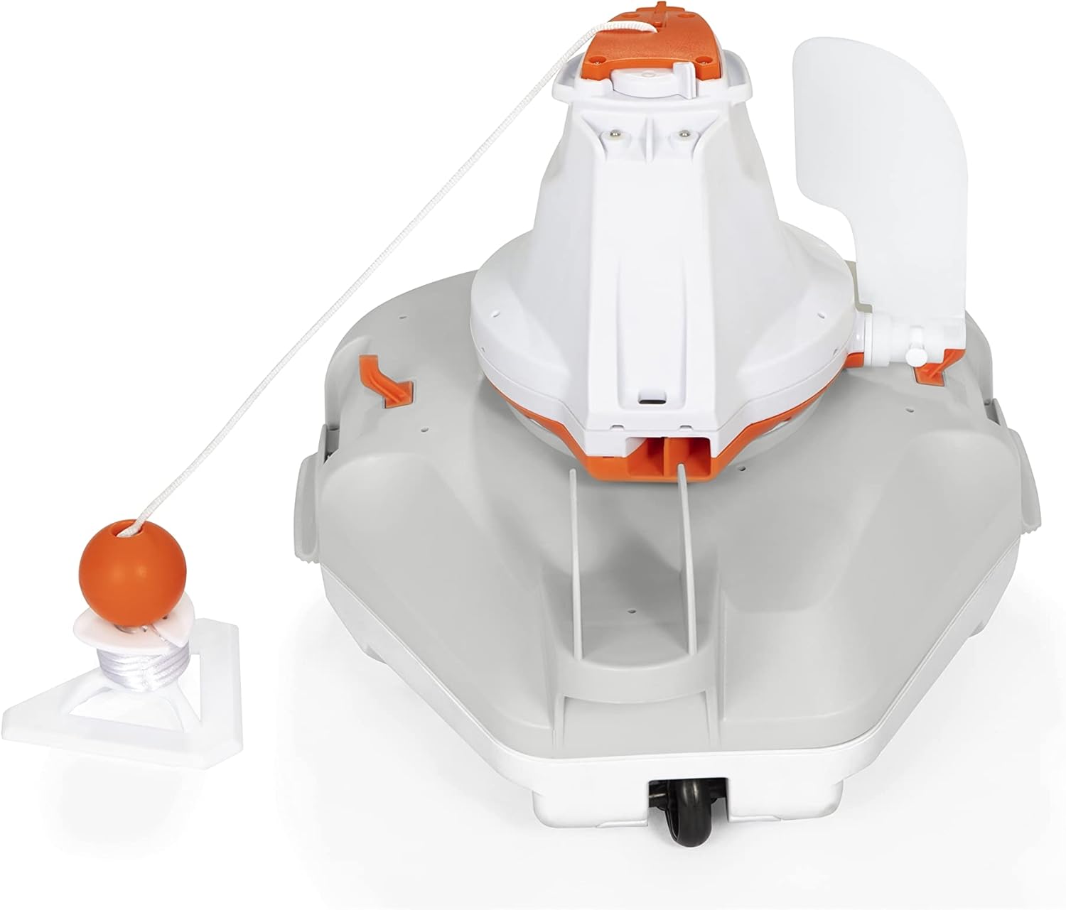 Bestway Flowclear AquaGlide Automatic Pool Cleaning Robot | Robotic Vacuum Cleaner Features Cordless, Rechargeable Battery | Designed for Flat-Bottom Above Ground and Inground Swimming Pools