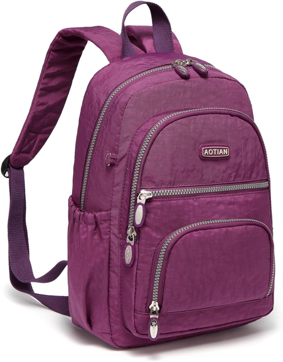 AOTIAN Women's Lightweight Sturdy Nylon Little Handy Backpack 9 litres