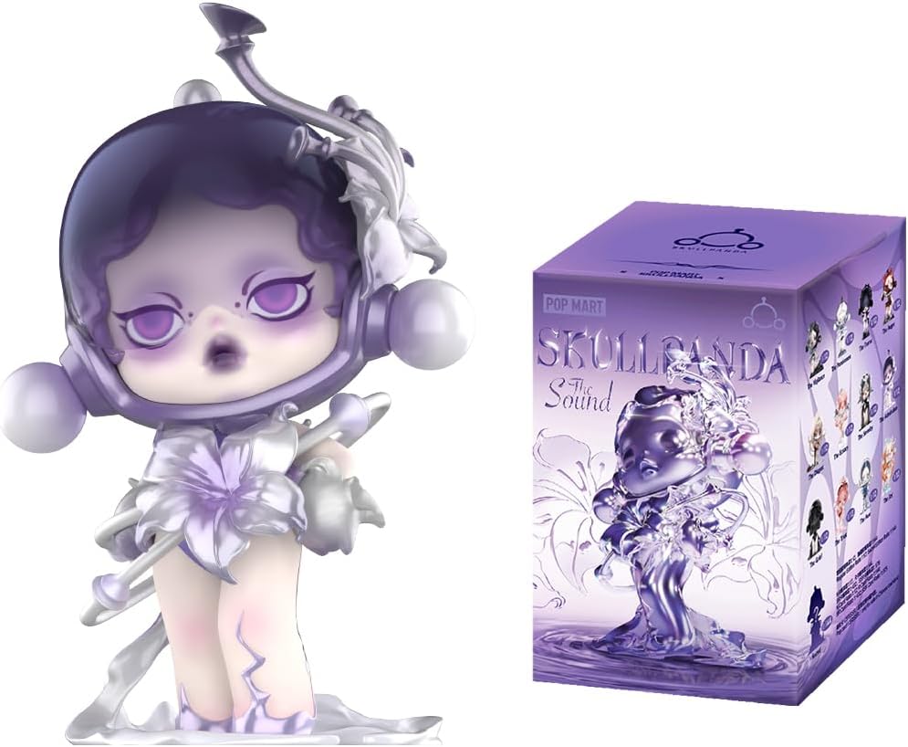 POP MART SKULLPANDA The Sound Series 1Box 2.5 inches Articulated Character Premium Design Gifts For Women Fan-Favorite Collectible Toy Art Toy Action Figure