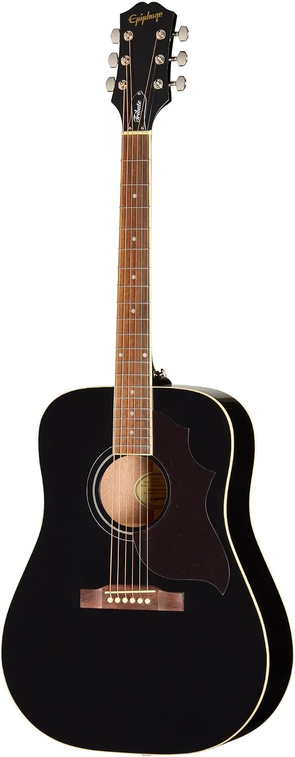 Epiphone Hummingbird Tribute Acoustic, Ebony