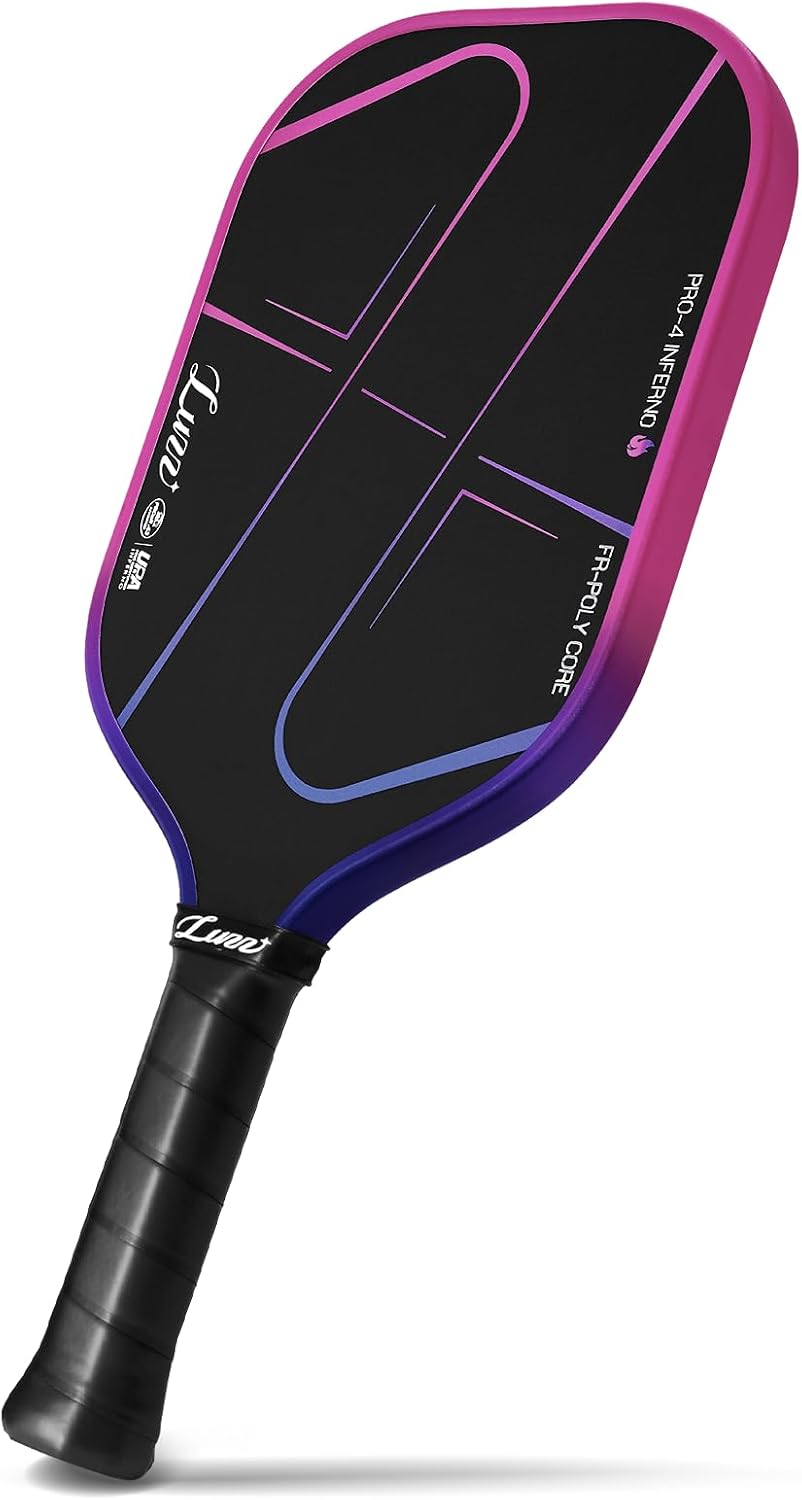 Luzz Pickleball Paddle Cannon Thermoformed T700 Carbon Fiber Honeycomb Core