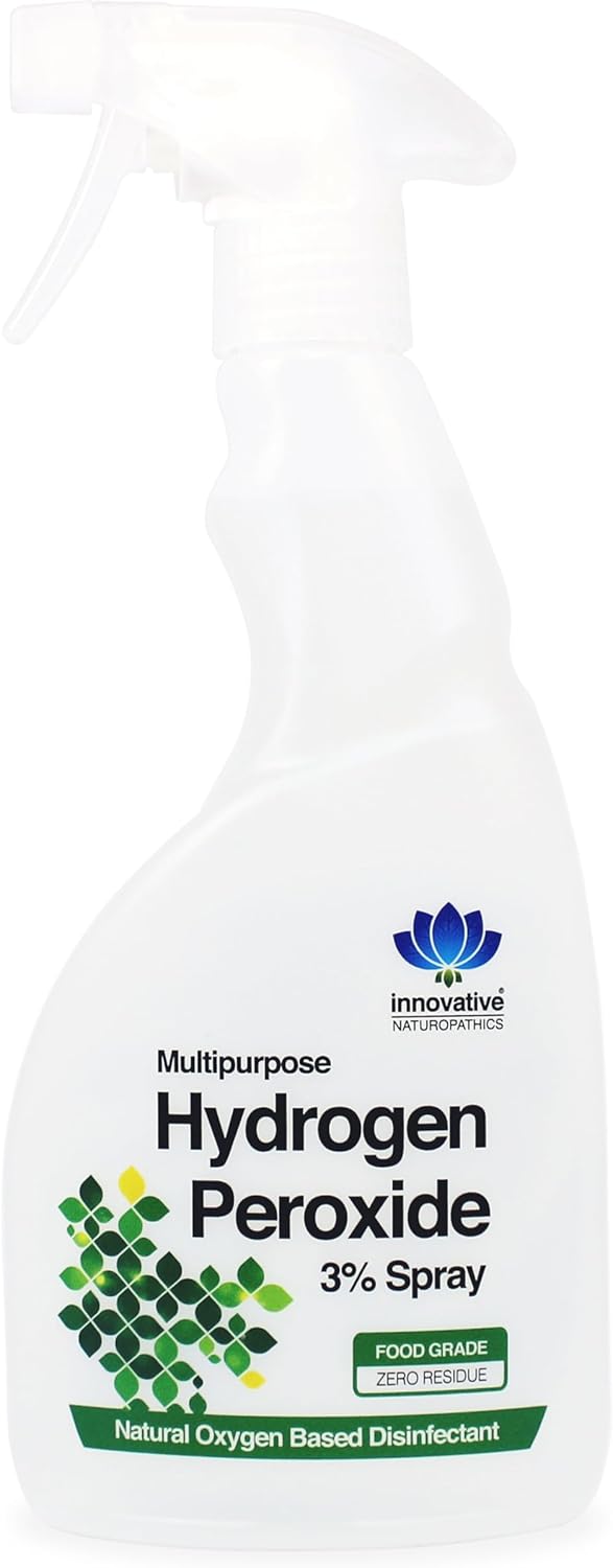 Innovative Naturopathics - Hydrogen Peroxide Spray - 3% - 500ml - Pure Food Grade (1)