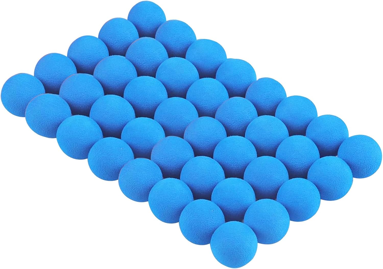 DX DA XIN Foam Balls 40 PCS for Air Popper Gun Blaster - Refill Bullets Toys, Foam Blasters Replacement Bullet, Launcher Extra Balls