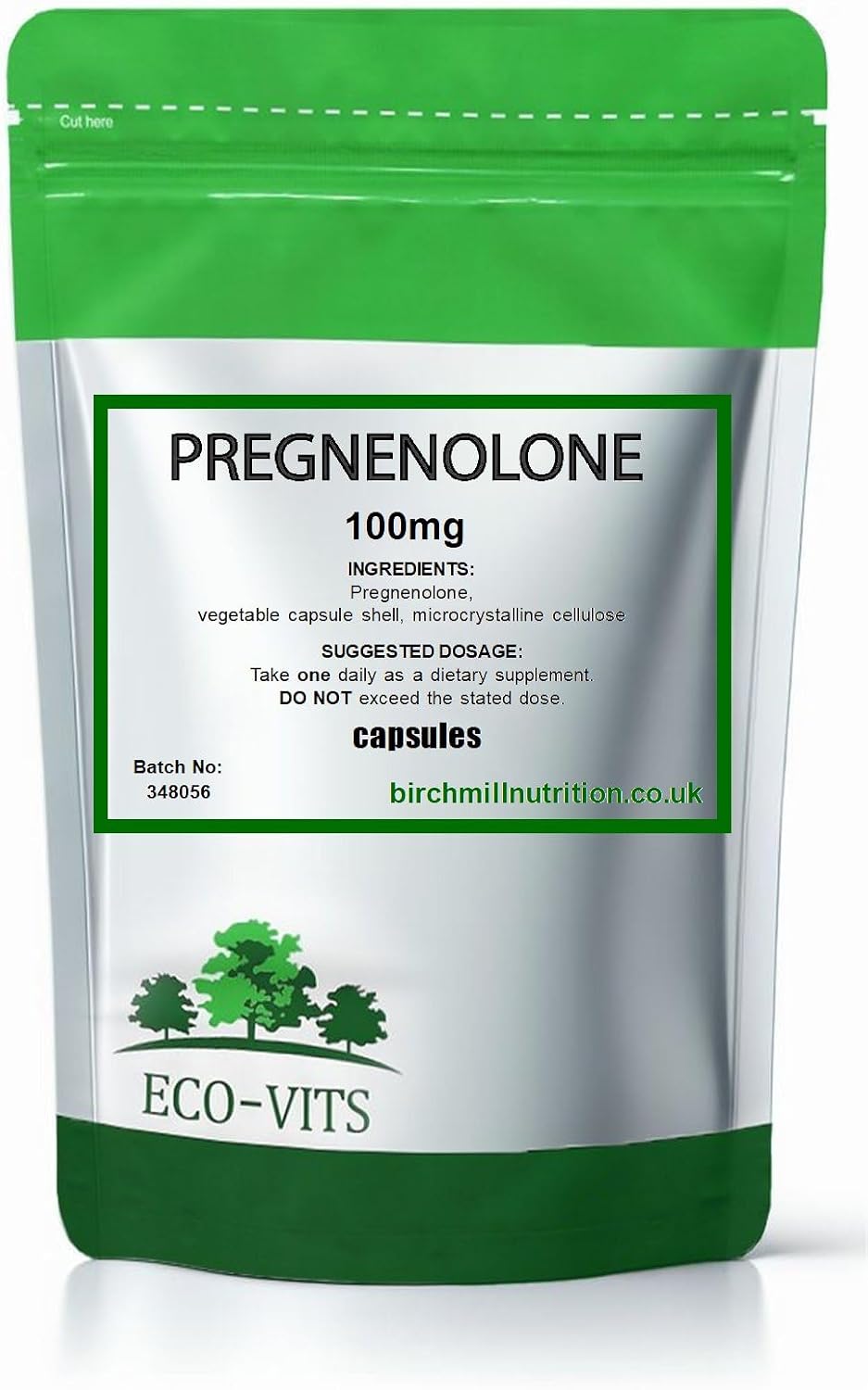 Pregnenolone (100mg) 365 Capsules