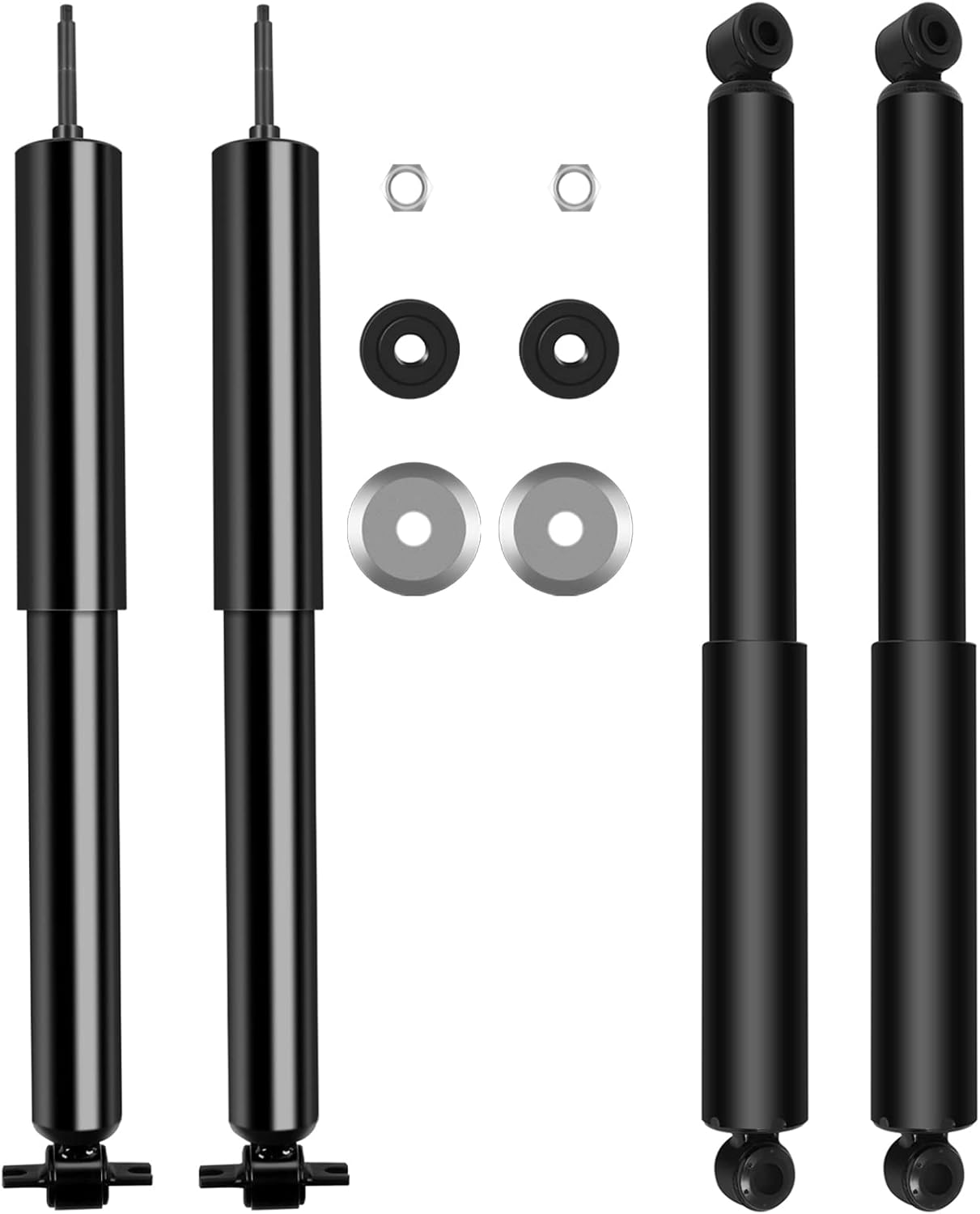 Shocks Set 4 ECCPP Shocks Absorbers for Jeep fits 1993-1998 for Jeep Grand Cherokee Front Rear Shocks Struts 344088 344396