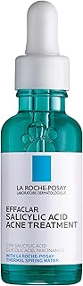 La Roche-Posay Effaclar Salicylic Acid Acne Treatment to Minimize Pores, Clear Acne Blemishes and Post Acne Marks