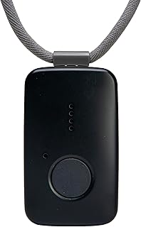 Medical Guardian MGMini – Medical Alert Necklace Systems for Seniors- Fast, Reliable Panic Button, Fall Detection with Activation, 4G GPS Tracker with 24/7 Emergency Operator Care (Black))