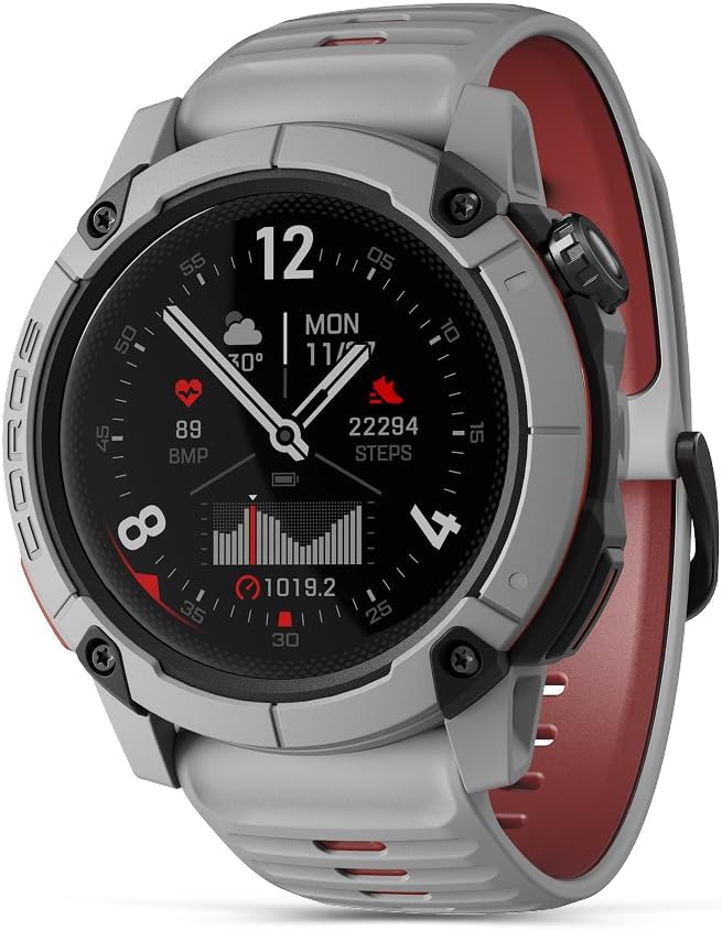 COROS Nomad GPS Outdoor Watch, Global Maps with Turn-by-Turn Navigation, 22-Day Battery Life, Voice-Pin Adventure Journal, Fishing Modes with Tides & Catch Logging, for Hiking, Fishing (Ash)