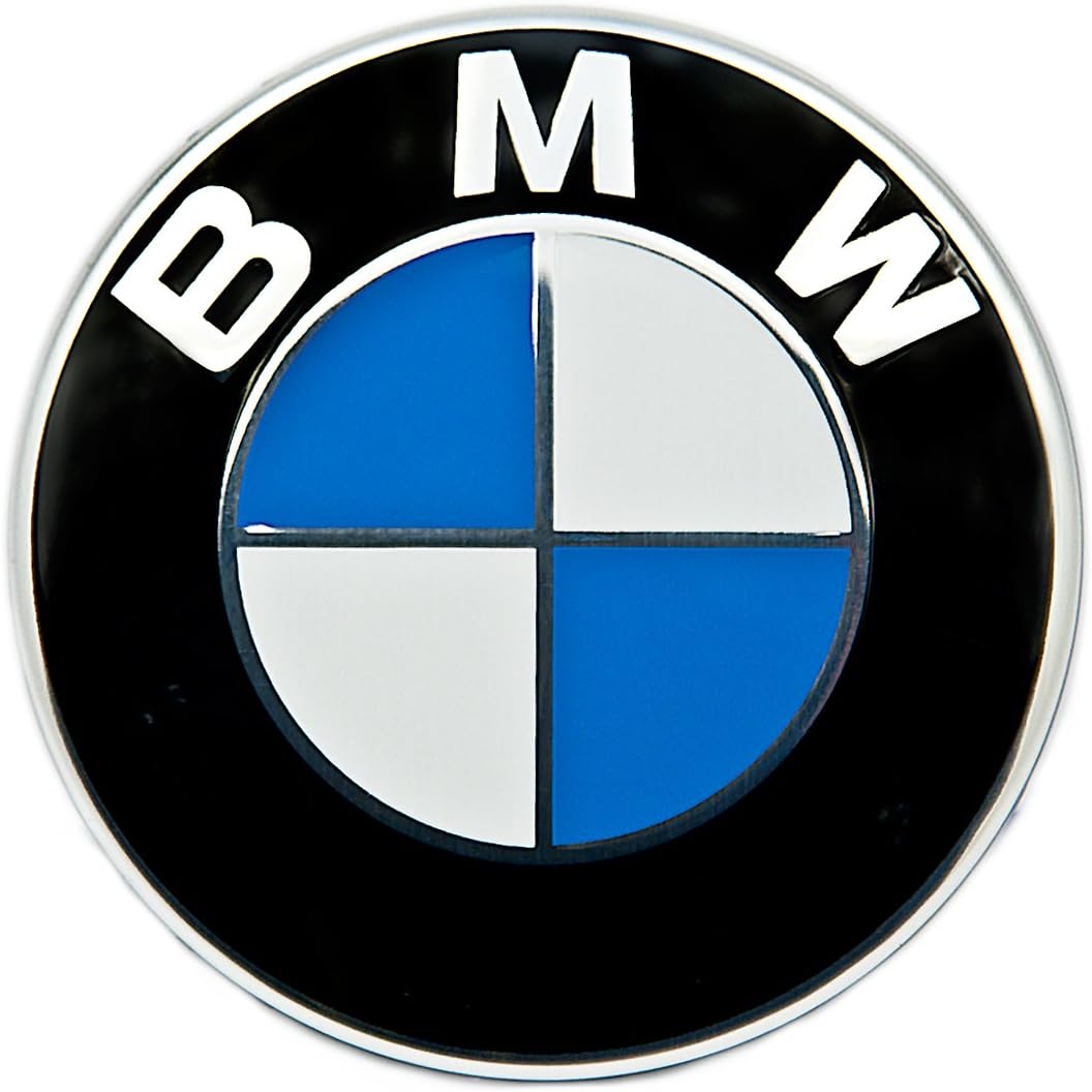 BMW Genuine Hub Cap With Chrome Edge 68mm 36136783536