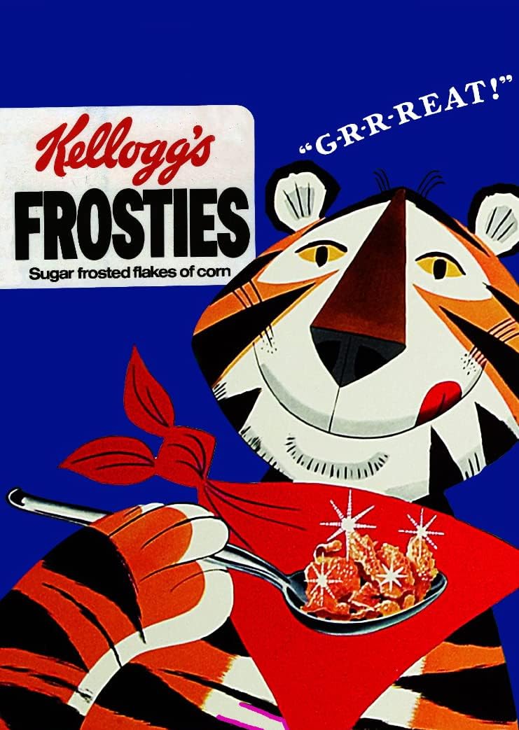 Dexam Vintage Kelloggs Frosties Tea Towel