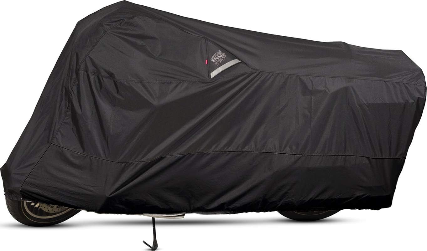 Dowco Guardian 50005-02 WeatherAll Plus Indoor/Outdoor Waterproof Motorcycle Cover: Black, XX-Large