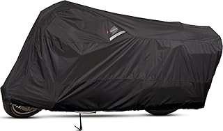 Dowco Guardian 50005-02 WeatherAll Plus Indoor/Outdoor Waterproof Motorcycle Cover: Black, XX-Large