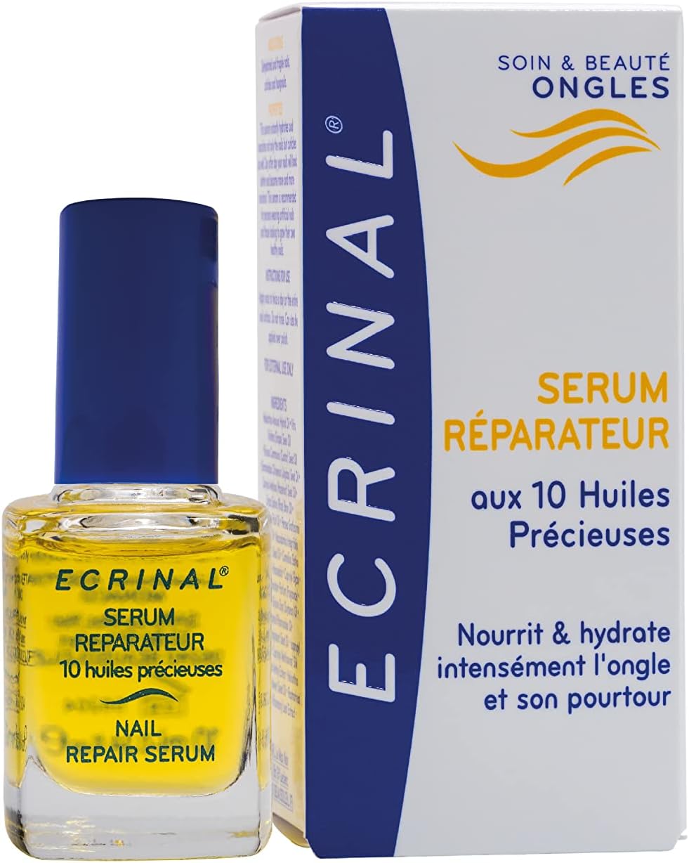 Ecrinal Repair Serum with 10 Precious Oils for Nails, 0.34 Fluid Ounce