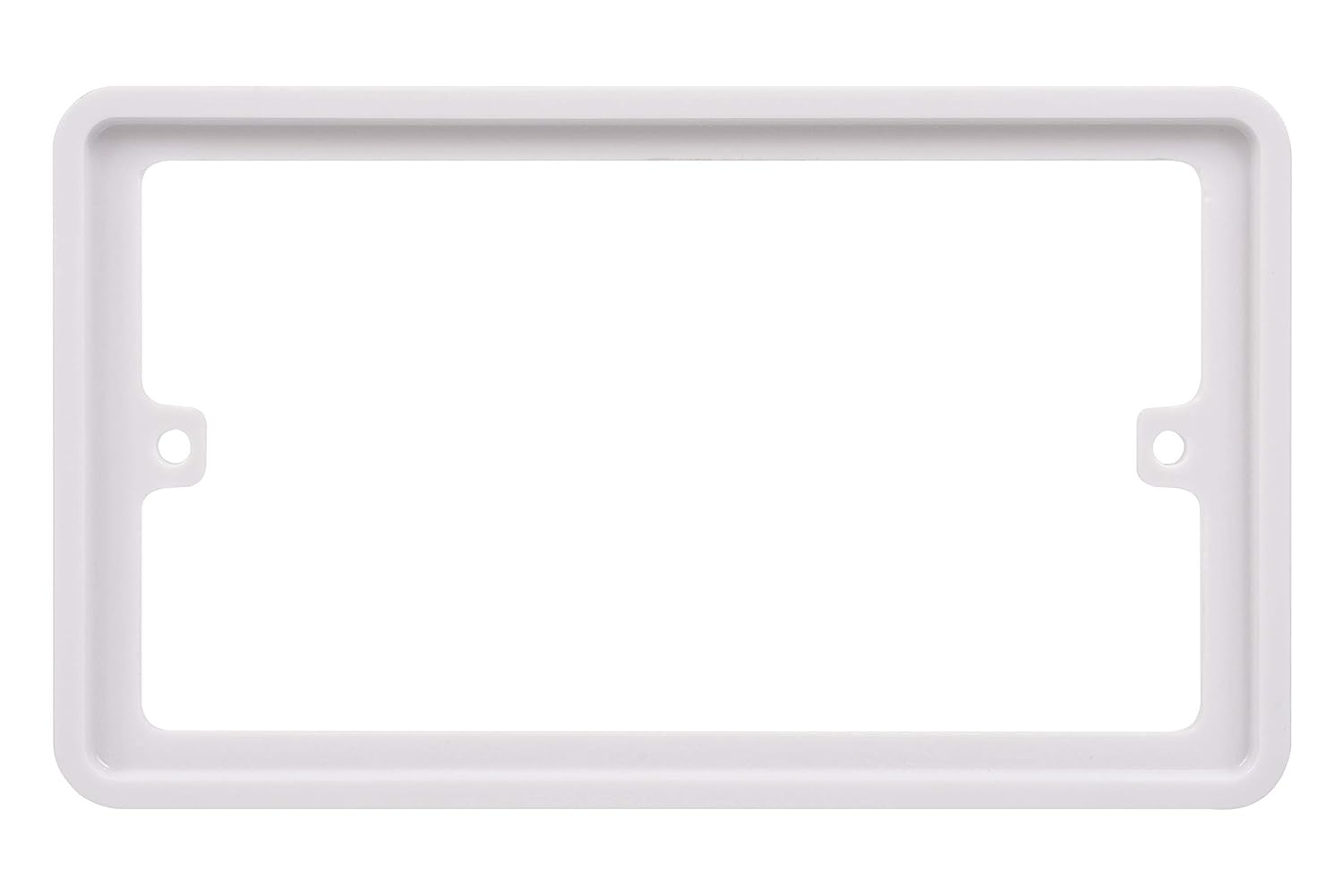 Schneider Electric - Lisse White Moulded, Double Socket Surround, Spacer, GGBLSPC2S, White