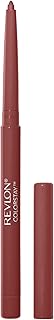 REVLON Lip Liner, Colorstay Lip Makeup with Built-in-Sharpener, Longwear Rich Lip Colors, Smooth Application, 660 Mauve, 0.01 oz