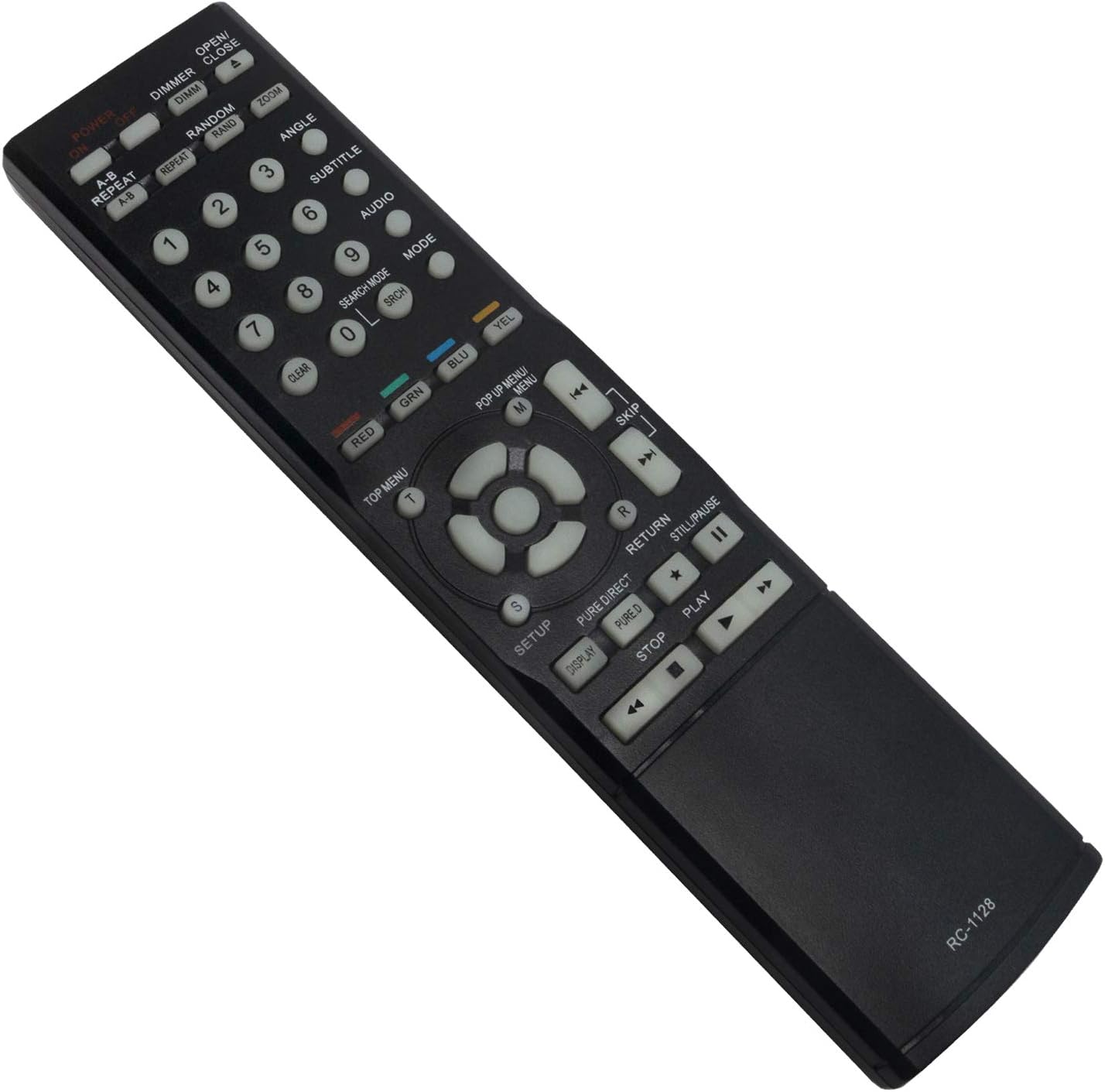 RC-1128 RC1128 Replacement Remote Control fit for Denon Blu-ray DVD Video Player DBP-1610 DBP1610 BP2010 DN-V500BD DNV500BD DBP-2010 DBP-2010CI DBP2010CI