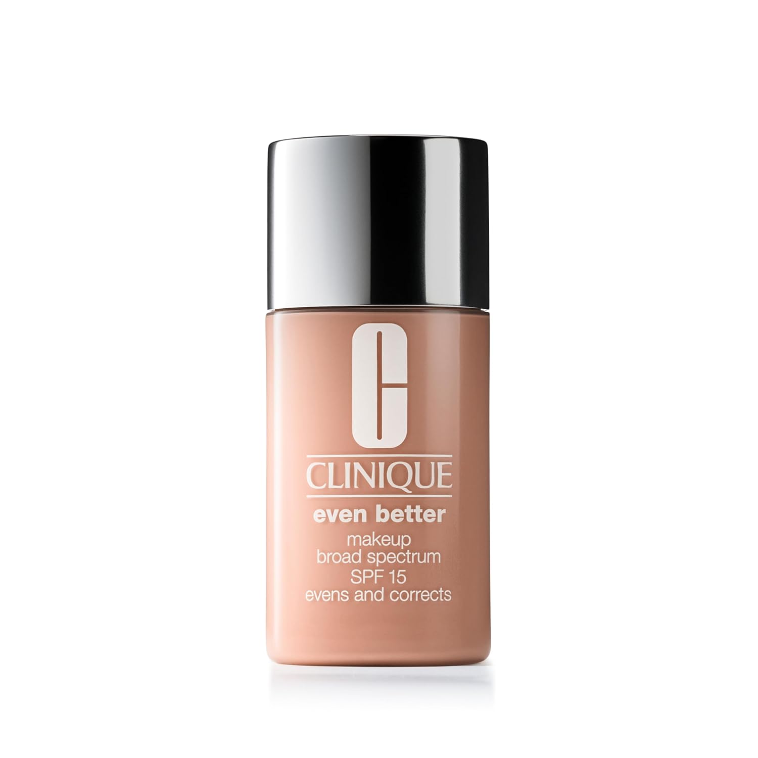 Clinique Even Better Makeup Foundation Broad Spectrum SPF 15 | Medium Coverage + Natural Finish | With Vitamin C | Evens Skin Tone + Reduces Dark Spots