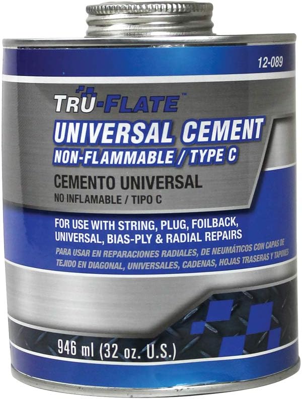 Tru-Flate 12-089 Cement Universal Quart Can