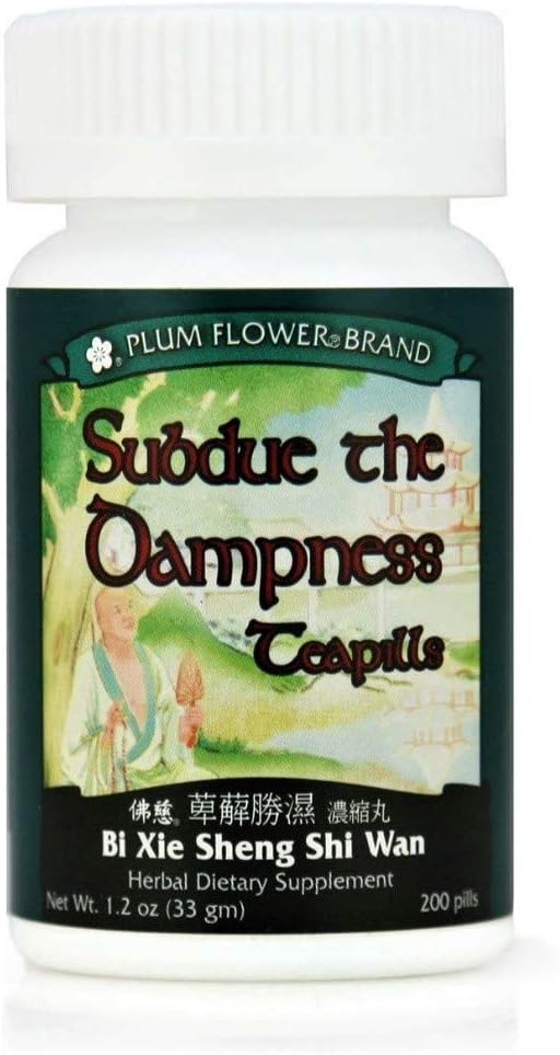 Subdue The Dampness Teapills (Bi Xie Sheng Shi Wan), 200 ct, Plum Flower